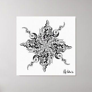 Digitaal Origineel Canvas Afdruk