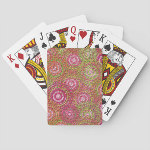 Digitaal papiereffect pokerkaarten