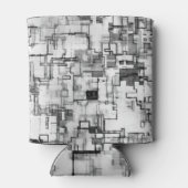 Digitaal stedelijk circuitontwerp blikjeskoeler (Achterkant)