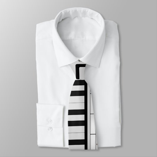 Digitaal Synthesizer Keyboard Necktie Stropdas (Gebonden)