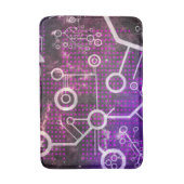 Digitaal universum badmat (Voorkant Verticaal)