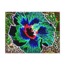 Digitaal verbeterde Hawaiian Hibiscus prints