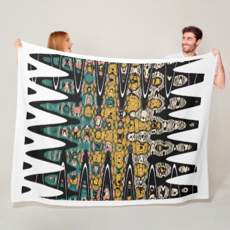 digital art birds fleece deken