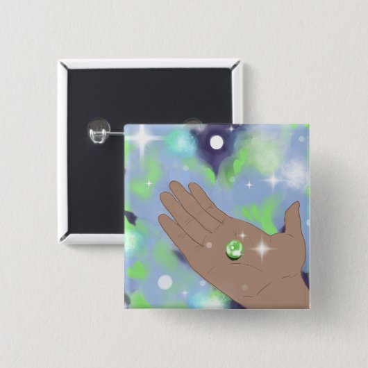 Digital Art Button (Voorkant /achterkant)