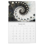 Digital Baroque 2023 calendrier fractal (Jan 2026)