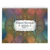 Digital Baroque 2023 calendrier fractal (Protection)