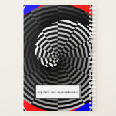 Digital Checker Yin Yang door Kenneth Yoncich Planner (Achterkant)