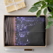 Digital City Grid Tissuepapier (Geschenk)
