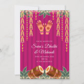 Digital Dholki invitations Mehndi invite, Digital (Devant)