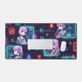 Digital Dream Girls Desk Mat (Clavier et souris)