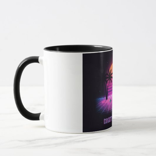 Digital Dreamer Two-Tone Coffee Mug Mok (Links)