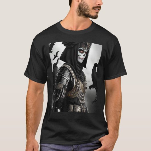 Digital Egyptian queen guard T-shirt (Voorkant)