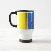 "Digital Flower Arrange" Voyage Commuter Mug (Gauche)