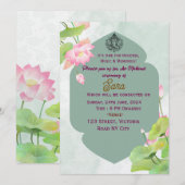 Digital Indian Wedding Mehendi Ceremony Invitation (Devant / Derrière)