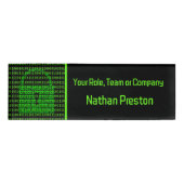 Digital Lock - Web & Data Security voor cyberteam Naambadge (Voorkant)