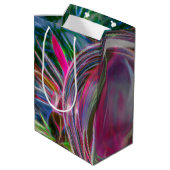 Digital Marble Soap Bubble Medium Cadeauzakje (Achterkant Gekanteld)