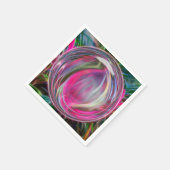 Digital Marble Soap Bubble Servet (Hoek)