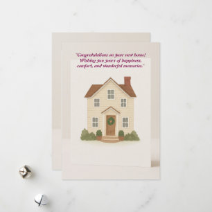 Digital New Home Gefeliciteerd Kaart