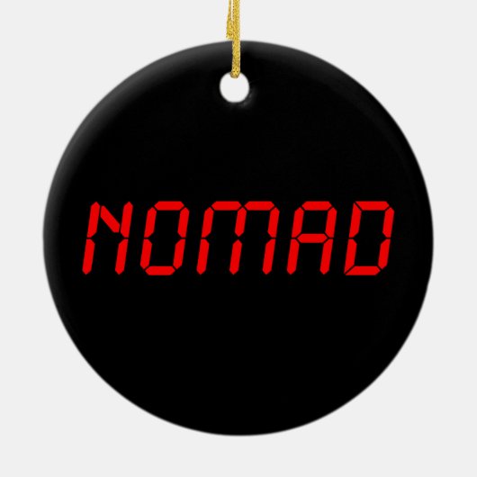 DIGITAL NOMAD KERAMISCH ORNAMENT (Achterkant)