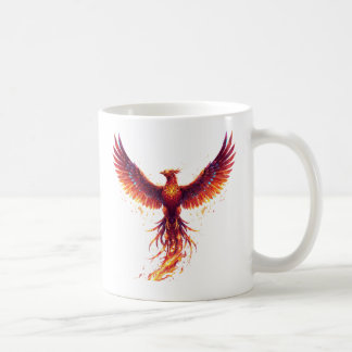 Digital Phoenix Rebirth Spirit Koffiemok