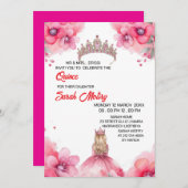 Digital Quinceañera Invitation Sweet 16 Website (Devant / Derrière)