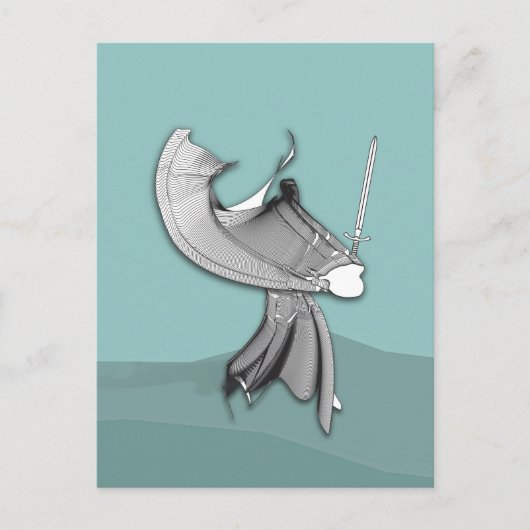 Digital Samurai Briefkaart (Voorkant)