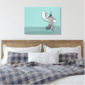 Digital Samurai Canvas Afdruk (Insitu (Slaapkamer))