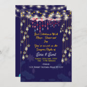 Digital Sangeet Night Invitations (Devant / Derrière)