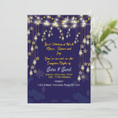 Digital Sangeet Night Invitations  Kaart (Staand voorkant)