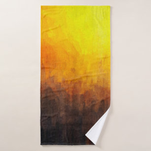 Digital structure of painting. Abstract art vintag Badhanddoek