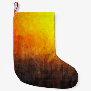 Digital structure of painting. Abstract art vintag Kleine Kerstsok