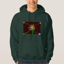 Digital Sunflower Hoodie! Hoodie