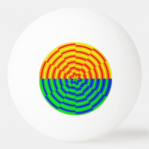Digital Sunrise door Kenneth Yoncich Pingpongballen