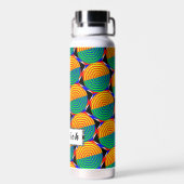 Digital Sunrise door Kenneth Yoncich Waterfles (Achterkant)