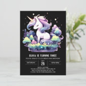 Digital Sweet Horse Verjaardag Kaart (Staand voorkant)