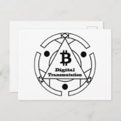 Digital Transmutation Alchemy Briefkaart (Voorkant / Achterkant)