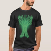 Digital Tree Computer Mechanical Engineer Digital T-shirt (Voorkant)