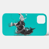 Digital Unicorn Hoesje-Mate iPhone Case (Achterkant (horizontaal))