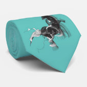 Digital Unicorn Stropdas (Opgerold)