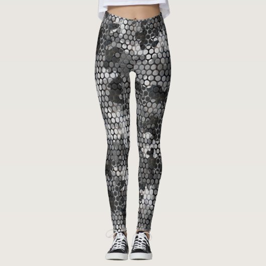 "DIGITAL URBAN CAMO" LEGGINGS (Voorkant)
