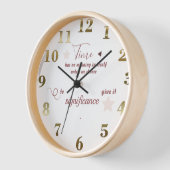 Digital Wall Clock Time (Hoek)