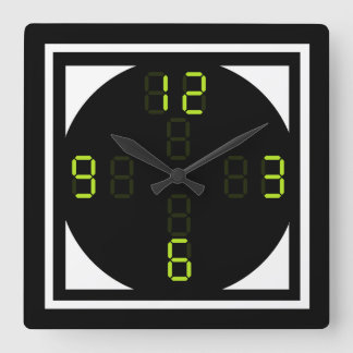 Digital Wall Clock Vierkante Klok