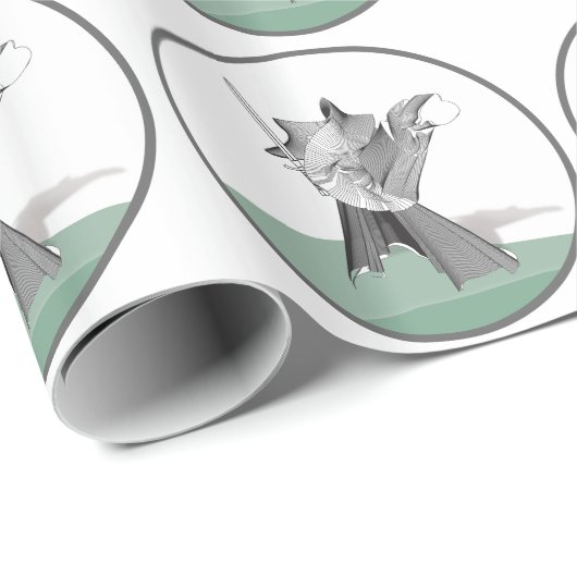 Digital Warrior Cadeaupapier (Rol Hoek)