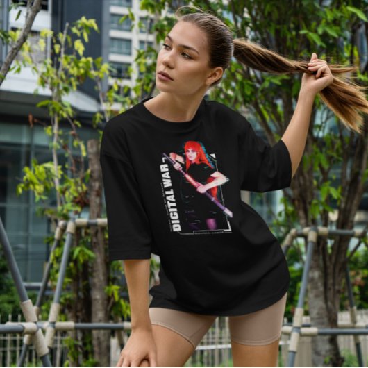 Digital Warrior Woman T-shirt
