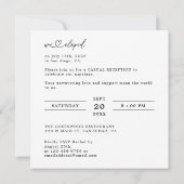 Digital We do We did We elopopa Faire-part (Dos)