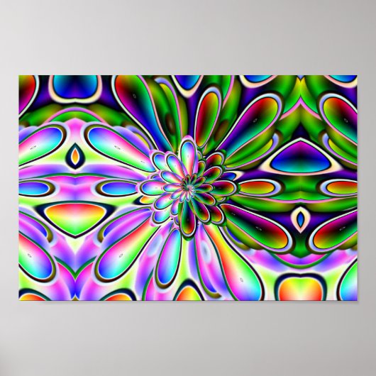 Digital Yin Yang Poster (Voorkant)