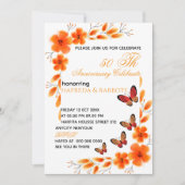 Digitale 50e verjaardag uitnodiging voor vrouwen,  (Voorkant)