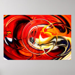 Digitale Abstracte Schilderkunst Print Computerkun