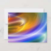 Digitale Abstracte uitnodigingen (Voorkant)