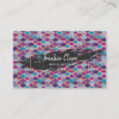 Digitale Abstracte vormgeving met Gold Details Visitekaartje (Voorkant)